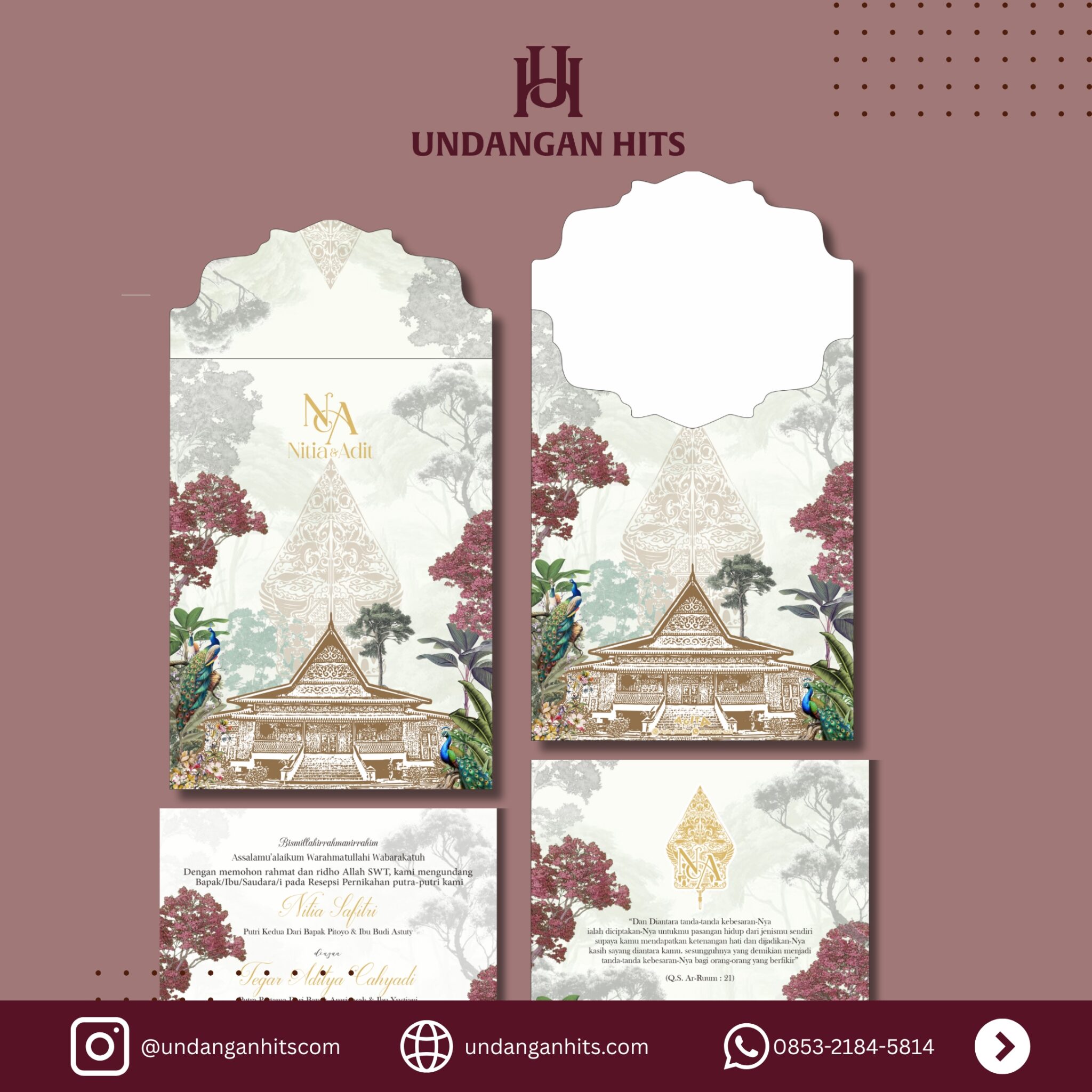 Amplop Custom Hardcover Glossy 8